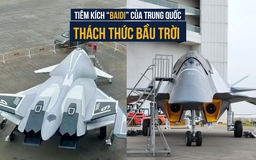 Trung Quốc gây bất ngờ với mẫu chiến đấu cơ như trong phim viễn tưởng