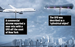 UFO suýt va chạm với máy bay chở khách gần New York?