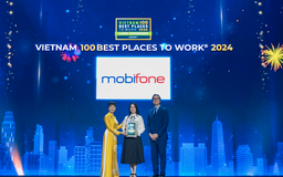 MobiFone đạt giải thưởng nơi làm việc tốt nhất Việt Nam năm 2024