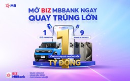 Mở tài khoản BIZ MBBank, rinh xe hơi Vinfast VF3 và iPhone 15 Pro Max