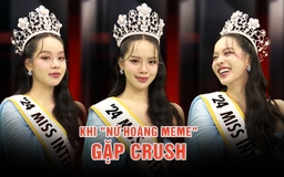 'Nữ hoàng meme' Thanh Thủy diễn tả biểu cảm khi gặp crush, sáng tạo 'một rổ meme'