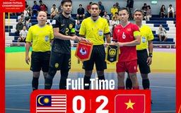 Bảng xếp hạng futsal Đông Nam Á: Việt Nam lên nhì bảng, áp sát Thái Lan