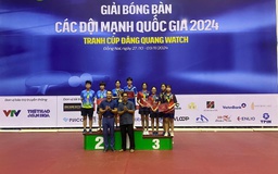 Hai nhà vô địch SEA Games Mai Ngọc, Anh Hoàng giúp đội CAND-T&T giành thứ hạng cao