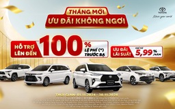 Khách hàng tiết kiệm tới 70 triệu đồng tiền mặt khi mua xe Toyota trong tháng 11