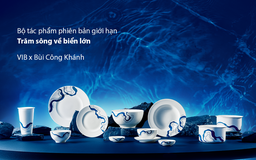 Giải mã bộ tác phẩm 'Trăm sông về biển lớn' VIB dành tặng khách hàng tiền gửi