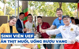 Sinh viên UEF ăn thịt muối, uống rượu vang, trải nghiệm văn hóa các nước nói tiếng Tây Ban Nha và Mỹ La Tinh