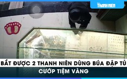 Tiền Giang: Bắt được 2 thanh niên dùng búa cướp tiệm vàng