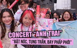 Concert 'Anh trai vượt ngàn chông gai' Day 2: trời rét buốt nhưng buổi diễn 'bật nóc, tung trần, bay phấp phới'