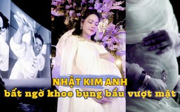 Nhật Kim Anh bất ngờ khoe bụng bầu vượt mặt, tiết lộ sắp sinh con