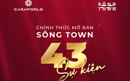 43 sự kiện mở bán Sông Town - CaraWorld diễn ra đồng loạt trên toàn quốc