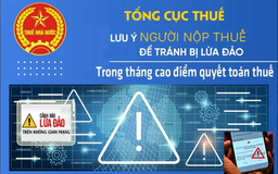 Lừa đảo cài phần mềm giả mạo cơ quan thuế