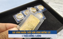 Biến động vàng ngày 3.12: Giá vàng nhẫn thấp hơn vàng miếng SJC 1 triệu đồng/lượng