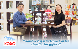 Chuyện của nước số 33: Mười năm và quá trình tìm ra vai trò của nước trong gốm sứ