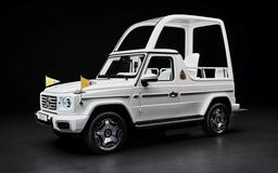 Mercedes G-Class phiên bản điện thiết kế dành riêng cho Đức Giáo hoàng Francis