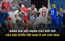 Đánh giá sức mạnh các đối thủ của đội tuyển Việt Nam ở AFF Cup 2024