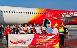 Ngày đầu năm mới Vietjet nhận tàu bay mới