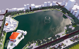 Hà Nội: Đề xuất thiết kế 5 quảng trường quanh khu vực hồ Thiền Quang
