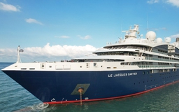 Du thuyền Pháp chở 150 khách hạng sang ghé Phú Quốc