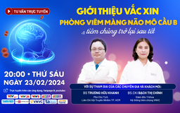 Tư vấn sức khỏe: Vắc xin phòng viêm màng não mô cầu thế hệ mới