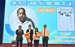 Viết về bi kịch của mình, bệnh nhân đạt giải nhất cuộc thi 'Người thầy thuốc trong tôi'