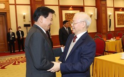 Tổng Bí thư Việt Nam, Lào chủ trì cuộc gặp cấp cao giữa hai đảng