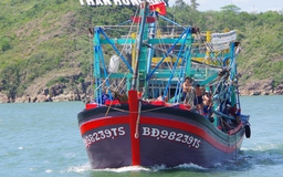 4 ngư dân Phú Yên bị chìm tàu cá trên biển được cứu vớt an toàn