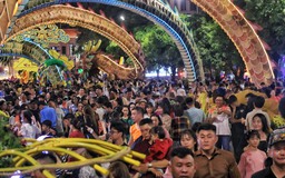 Hàng vạn người dân TP.HCM chật kín đường hoa Nguyễn Huệ đón giao thừa Giáp Thìn 2024