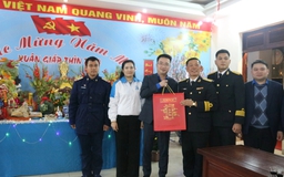 Bí thư T.Ư Đoàn Nguyễn Tường Lâm chúc tết Lữ đoàn Đặc công 126 Hải quân