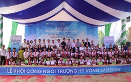 Xây dựng ngôi trường hy vọng cho học sinh khó khăn tại Bình Phước