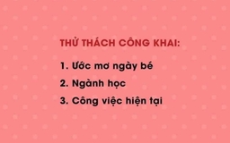 'Trend' công khai ước mơ thời bé và công việc hiện tại phủ sóng mạng xã hội