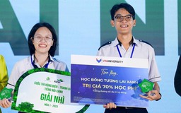 Hai học sinh Phú Yên đoạt giải nhì cuộc thi Tiếng nói xanh