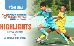 Highlight ĐH Tây Nguyên 4-2 CĐ Du lịch Nha Trang | TNSV THACO Cup 2024