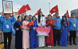 Buổi diễu hành ấn tượng của thanh niên Việt Nam với 180 quốc gia