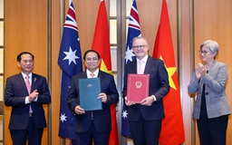 Việt Nam - Úc nâng cấp quan hệ lên Đối tác chiến lược toàn diện