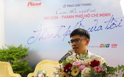 Báo Phụ Nữ TP.HCM trao giải thưởng đợt 1 cuộc thi viết 'Thành phố của tôi'