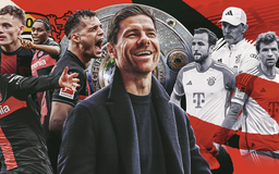 Sau kỳ tích sớm vô địch Bundesliga, Bayer Leverkusen và HLV Xabi Alonso mơ cú ăn ba lịch sử