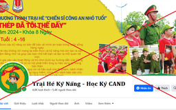 Phụ huynh bị lừa đảo số tiền lớn khi đăng ký trại hè quân sự 'fake'