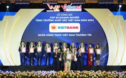 Vietbank được vinh danh top 50 doanh nghiệp tăng trưởng xuất sắc Việt Nam 2024