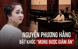 Nguyễn Phương Hằng bật khóc ‘mong tòa giảm án cho bị cáo dù chỉ 1 ngày’