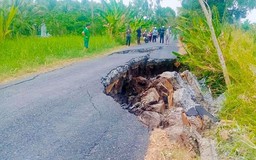 Kiên Giang: Sạt lở, sụt lún gây thiệt hại khoảng 90 tỉ đồng