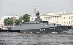 Tàu tên lửa Nga cháy tại Kaliningrad?