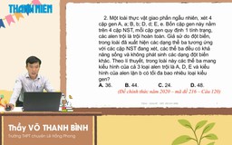 Bí quyết ôn thi tốt nghiệp THPT đạt điểm cao: Kiến thức nguyên phân