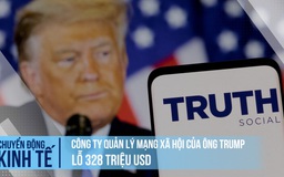 Công ty quản lý mạng xã hội của tỉ phú Trump lỗ 328 triệu USD