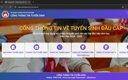 Đăng ký tuyển sinh đầu cấp trực tuyến: 5 bước thực hiện tránh sai sót