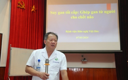 Bị suy gan 'sét đánh', nữ giáo viên được ghép gan thành công