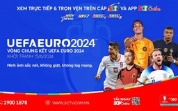 Khán giả thưởng thức EURO 2024 trên cáp truyền hình SCTV?