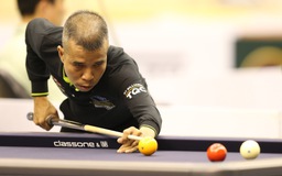 World Cup billiards: Thắng đẳng cấp 'vua thời gian', Trần Quyết Chiến thẳng tiến vòng knock-out