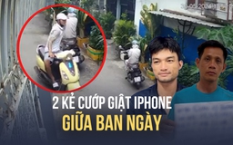 Bắt nhanh 2 kẻ cướp giật iPhone giữa ban ngày ở Gò Vấp