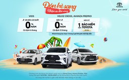 Sở hữu xe Toyota dễ dàng hơn với các chính sách ưu đãi trong tháng 6