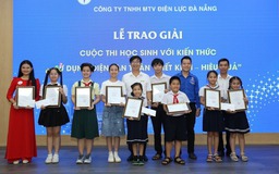 PC Đà Nẵng trao giải ‘Học sinh với kiến thức sử dụng điện an toàn, tiết kiệm’